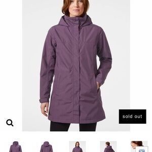 Helly Hansen Women's Purple Rain Jacket, XS, NWT